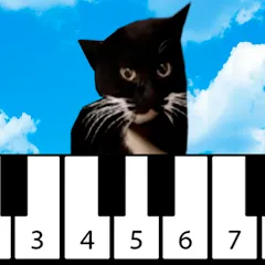 Скачать взлом Maxwell the Cat piano (Максвелл зе Кэт пиано)  [МОД Много монет] на Андроид