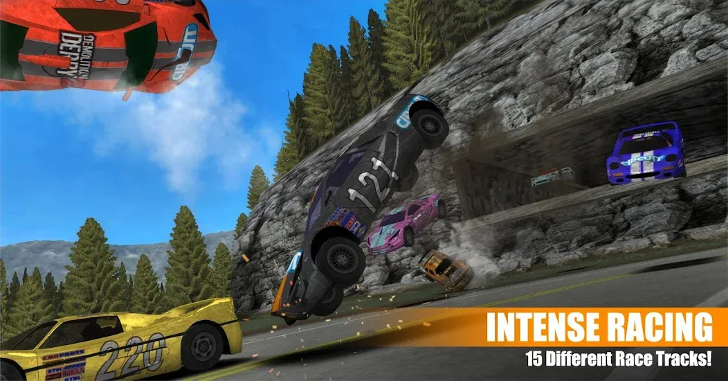 Demolition Derby 2 (Демолиция Дерби 2)  [МОД Unlimited Money] Screenshot 2