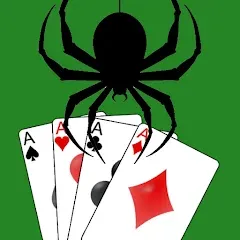 Скачать взлом Spider Solitaire Card Game Fun  [МОД Много монет] на Андроид