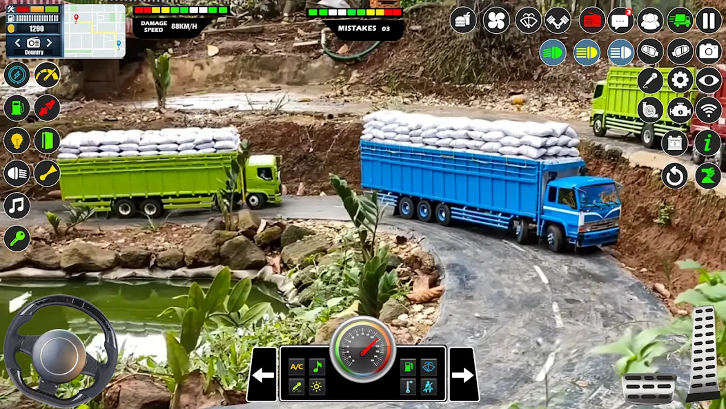 Mud Truck Runner Simulator 3D  [МОД Меню] Screenshot 3