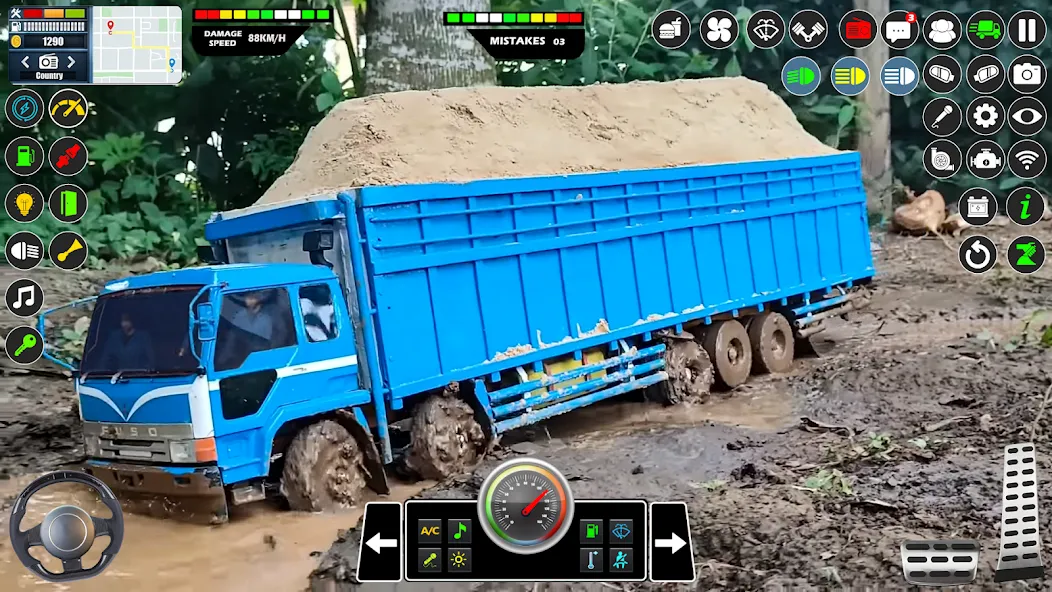 Mud Truck Runner Simulator 3D  [МОД Меню] Screenshot 4