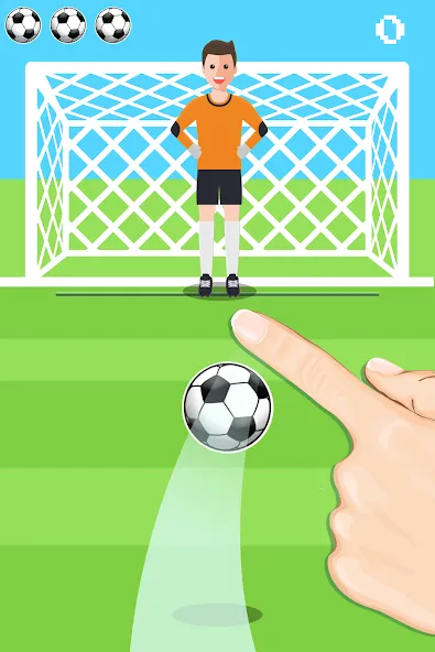 Penalty Shootout Game Offline (Пенальти игра без подключения к интернету)  [МОД Menu] Screenshot 5