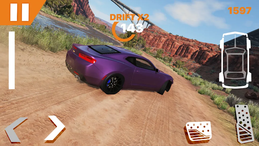 RCC - Real Car Crash Simulator (РКК)  [МОД Unlocked] Screenshot 1