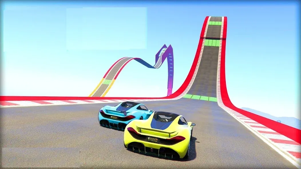 Mega Ramp Car Offline Games  [МОД Mega Pack] Screenshot 2