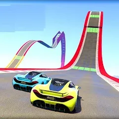 Скачать взлом Mega Ramp Car Offline Games [МОД Mega Pack] на Андроид