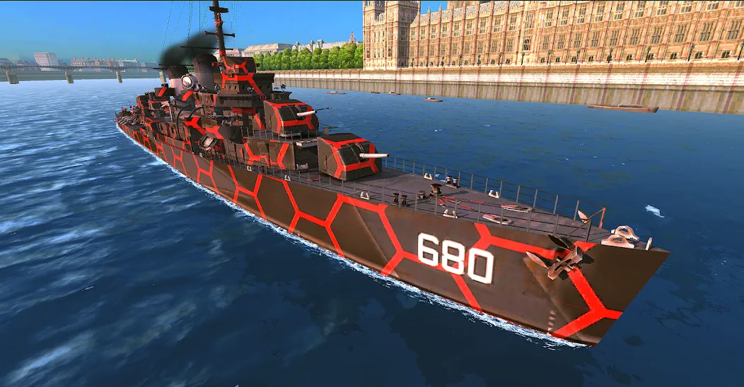 Battle of Warships: Online (Баттл оф Уоршипс)  [МОД Все открыто] Screenshot 1