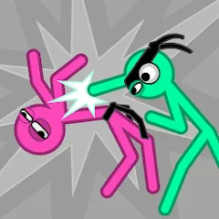 Скачать взлом Slapstick Fighter - Fight Game (лапстик Файтер)  [МОД Меню] на Андроид
