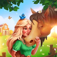 Скачать взлом Homesteads: Dream Farm (Хомстедс)  [МОД Бесконечные деньги] на Андроид