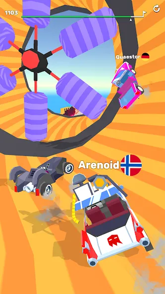 Ramp Racing 3D — Extreme Race  [МОД Меню] Screenshot 3