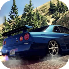 Скачать взлом Skyline Drift Simulator (Скайлайн Дрифт Симулятор)  [МОД Unlocked] на Андроид