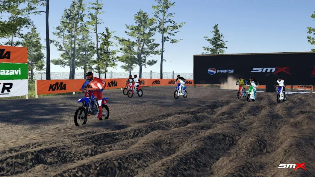 SMX: Supermoto Vs. Motocross (СМХ)  [МОД Menu] Screenshot 4