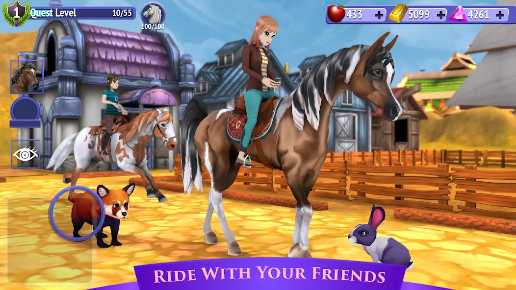 Horse Riding Tales - Wild Pony (Хорс Райдинг Тейлс)  [МОД Бесконечные деньги] Screenshot 5