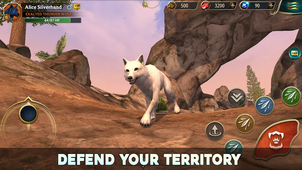 Wolf Tales - Wild Animal Sim (Вулф Тейлс)  [МОД Меню] Screenshot 5