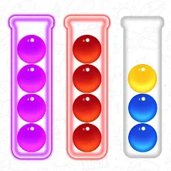 Скачать взлом Ball Sort - Color Puzzle Game (Болл Сорт)  [МОД Бесконечные монеты] на Андроид