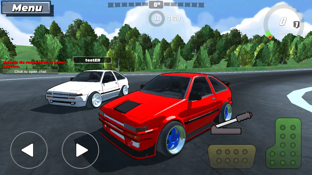 Drift King: Online (Дрифт Кинг)  [МОД Unlimited Money] Screenshot 1