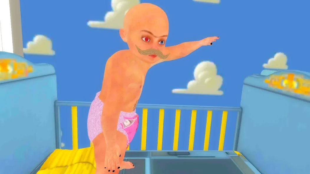 Child Dance Farting Says 3D  [МОД Много денег] Screenshot 2