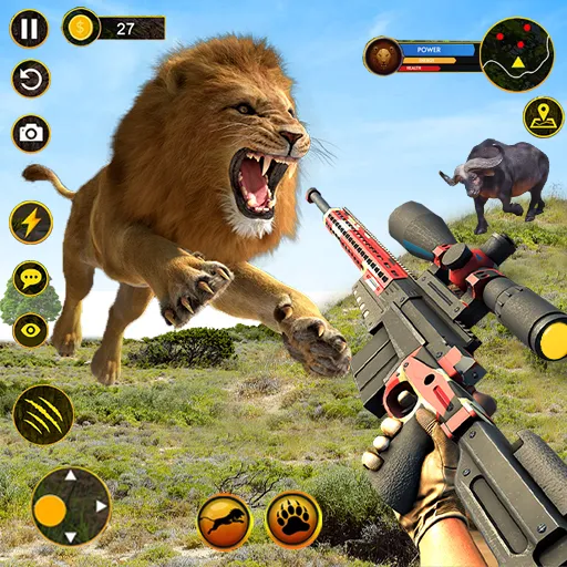 Sniper Animal Deer Hunter Game (Снайперские игры на животных)  [МОД Все открыто] Screenshot 1