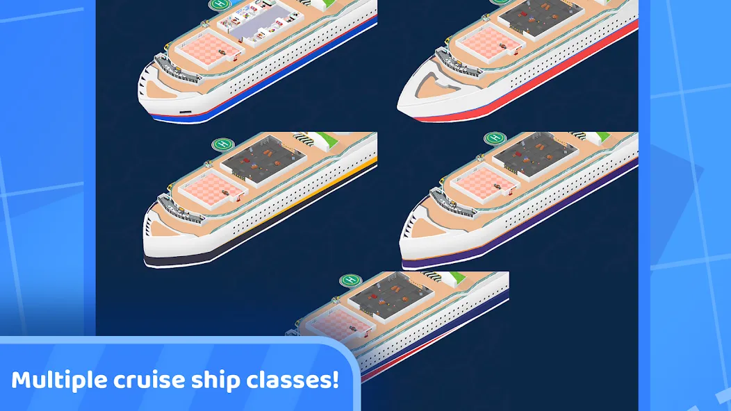 Idle Cruise Ship Simulator (Айдл Круиз Шип Симулятор)  [МОД Меню] Screenshot 3