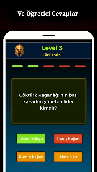 Tarih Bilgi Yarışması  [МОД Unlocked] Screenshot 2