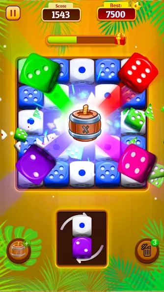 Dice Merge: Dice Mania Game (Дайс Мердж)  [МОД Много денег] Screenshot 2