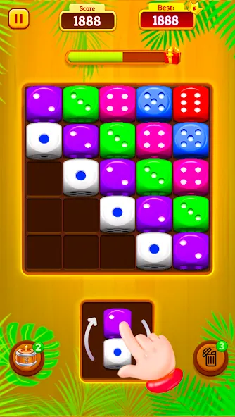 Dice Merge: Dice Mania Game (Дайс Мердж)  [МОД Много денег] Screenshot 3