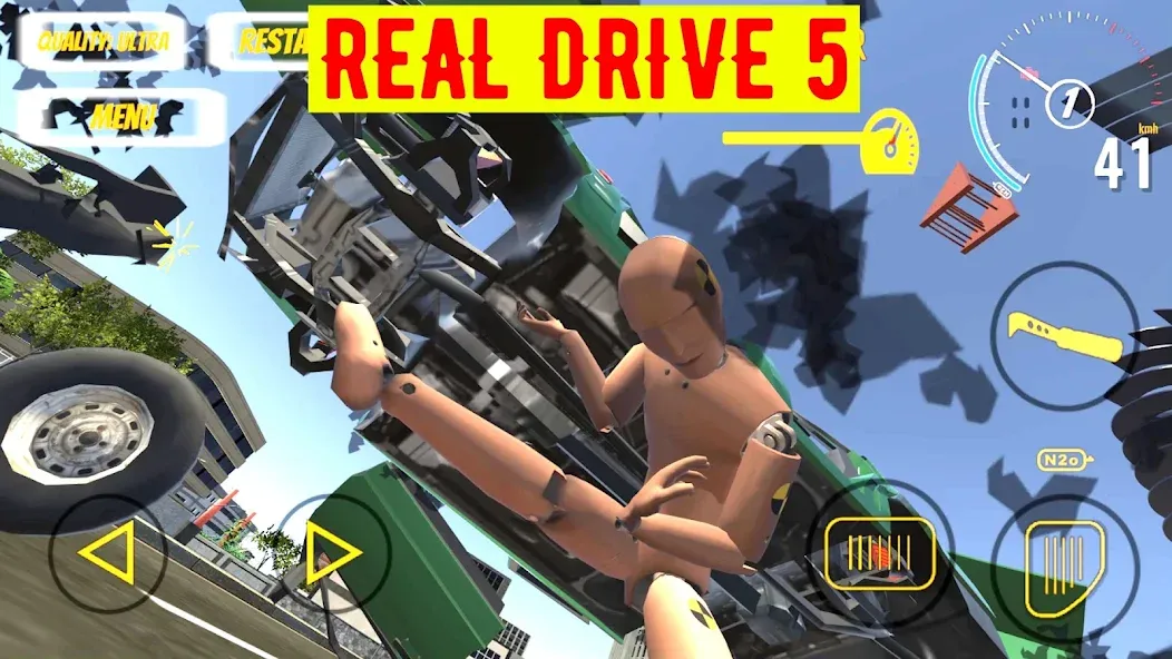 Real Drive 5 (Реал Драйв 5)  [МОД Unlocked] Screenshot 1