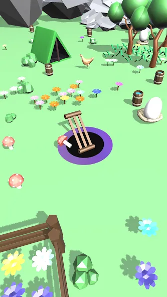 Hole Vacuum 3D (Хол Вакуум 3Д)  [МОД Unlimited Money] Screenshot 5