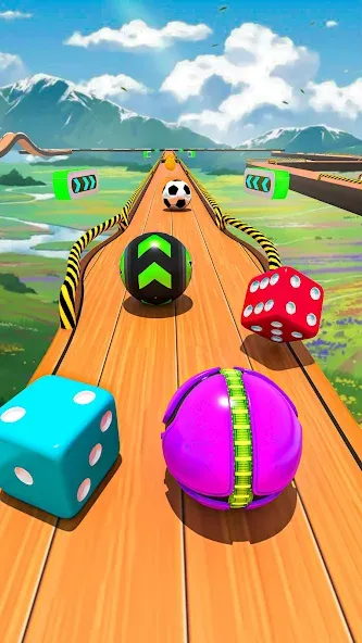 Rolling Ball Game Hop Ball Run (Гоинг Боллс Гейм)  [МОД Много денег] Screenshot 2