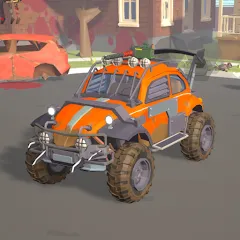 Скачать взлом Zombie Cars Crush: Racing Die (Зомби Карс) [МОД Много денег] на Андроид