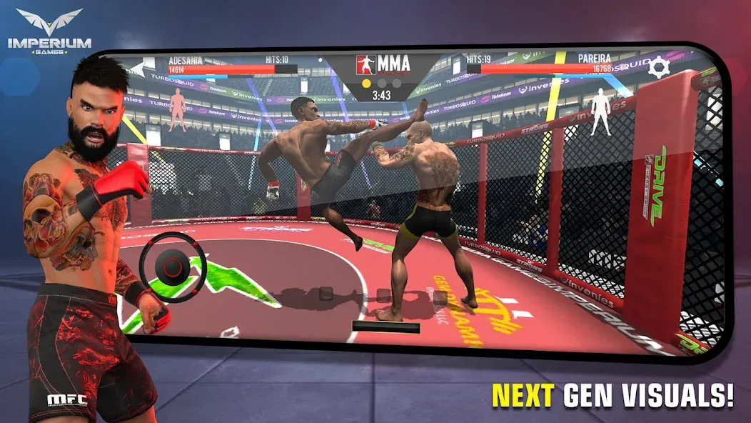 MMA Fighting Clash (ММА Файтинг Клэш)  [МОД Все открыто] Screenshot 1