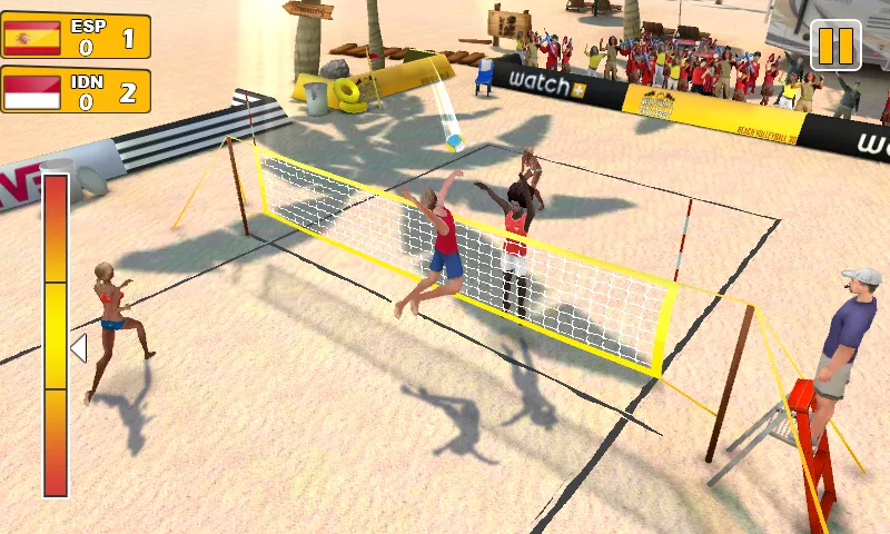 Beach Volleyball 3D  [МОД Бесконечные деньги] Screenshot 1