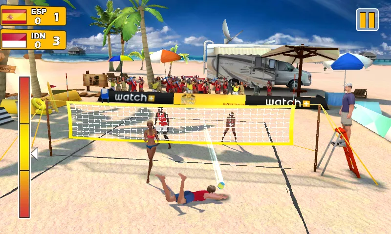 Beach Volleyball 3D  [МОД Бесконечные деньги] Screenshot 4