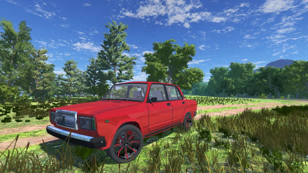 Russian Car Lada 3D  [МОД Mega Pack] Screenshot 2