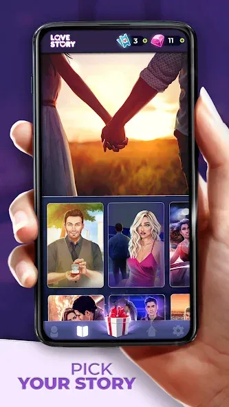 Love Story ® Romance Games (Лав стори)  [МОД Много монет] Screenshot 4