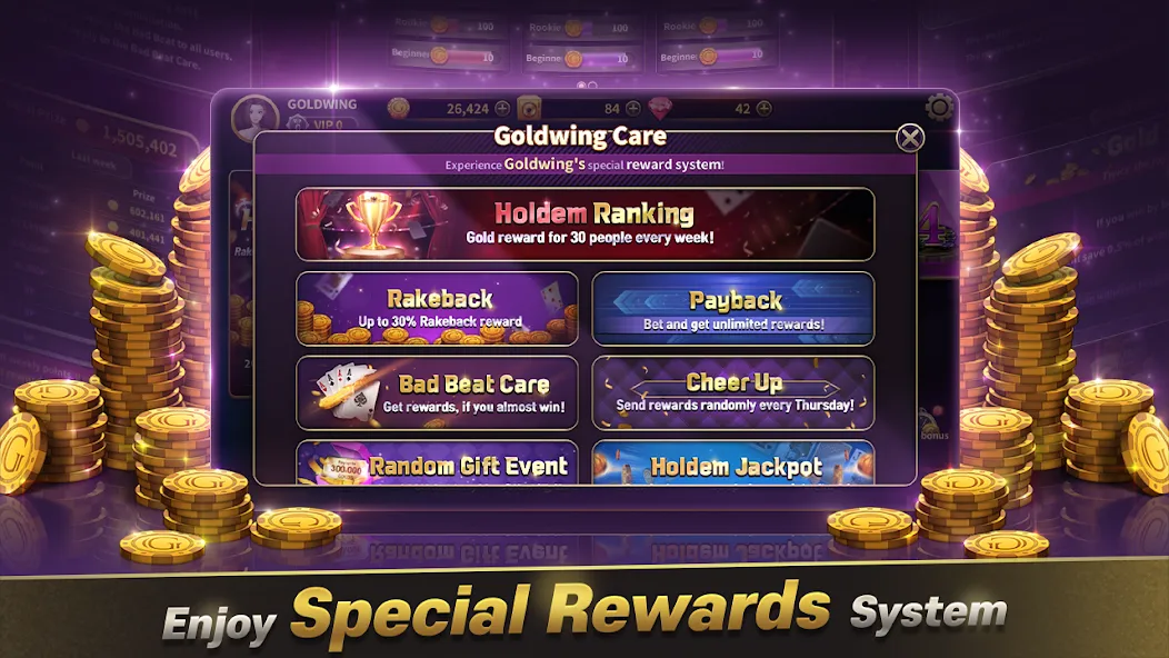 GoldWing Casino Global (Голдвинг Казино Глобал)  [МОД Mega Pack] Screenshot 1