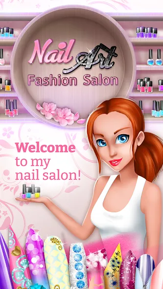 Nail Art Fashion Salon Game  [МОД Все открыто] Screenshot 2