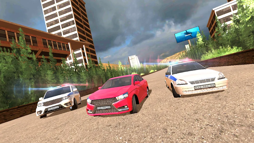 Police Car Chase  [МОД Menu] Screenshot 3