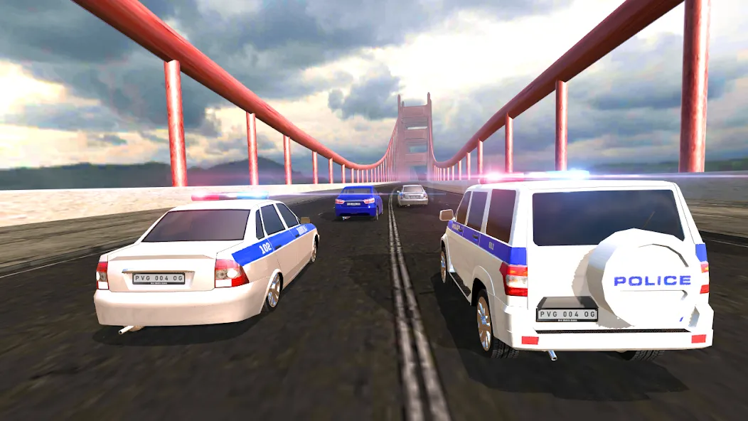 Police Car Chase  [МОД Menu] Screenshot 5