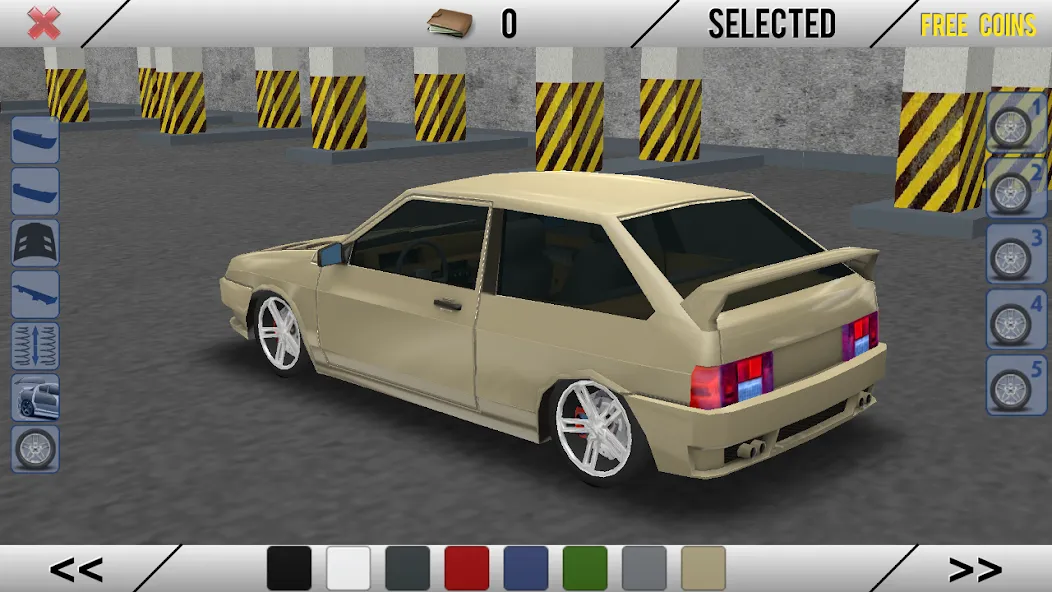 Russian Cars: 8 in City  [МОД Menu] Screenshot 5