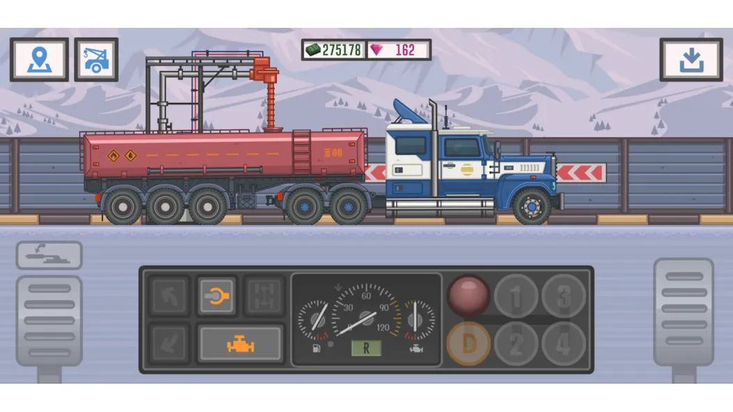 Trucker and Trucks  [МОД Много денег] Screenshot 3