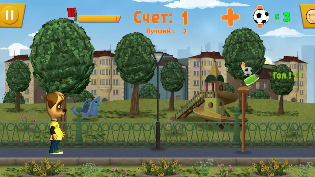 Pooches: Street Soccer  [МОД Все открыто] Screenshot 1