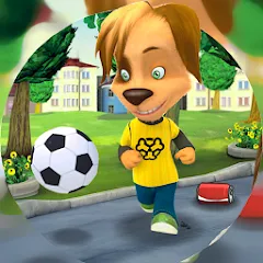 Скачать взлом Pooches: Street Soccer [МОД Все открыто] на Андроид