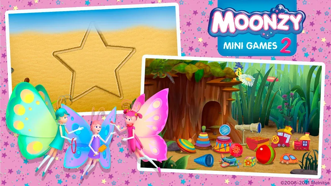 Moonzy: Mini-games for Kids  [МОД Бесконечные монеты] Screenshot 2