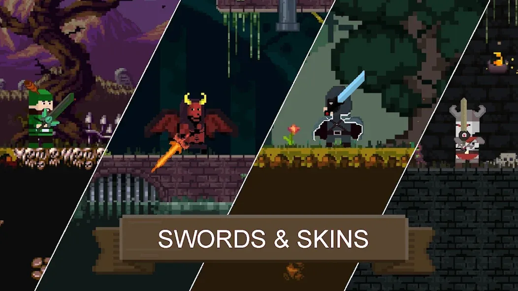 Rune Sword: Action Platformer (Руновый меч)  [МОД Много монет] Screenshot 5