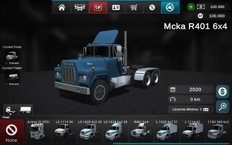 Grand Truck Simulator 2 (Гранд Трак Симулятор 2)  [МОД Бесконечные деньги] Screenshot 1