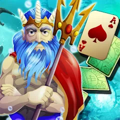 Скачать взлом Solitaire Atlantis (олитэр Атлантис)  [МОД Много денег] на Андроид