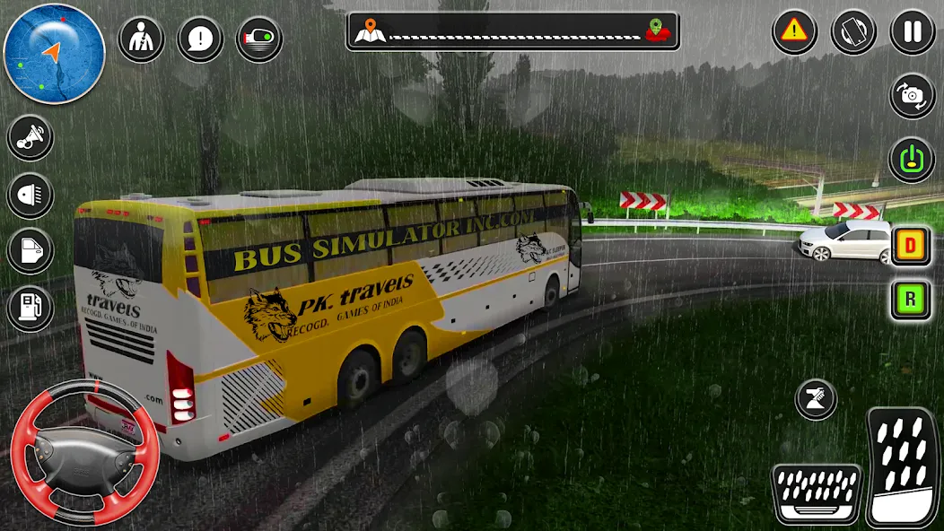 City Coach Bus City Bus Games  [МОД Меню] Screenshot 3