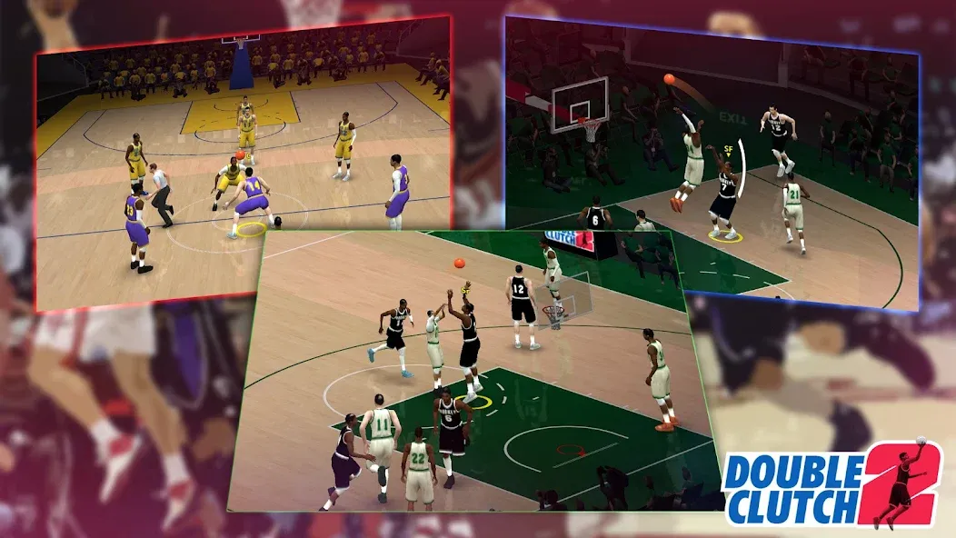 DoubleClutch 2 : Basketball (ДаблКлач 2)  [МОД Бесконечные монеты] Screenshot 4