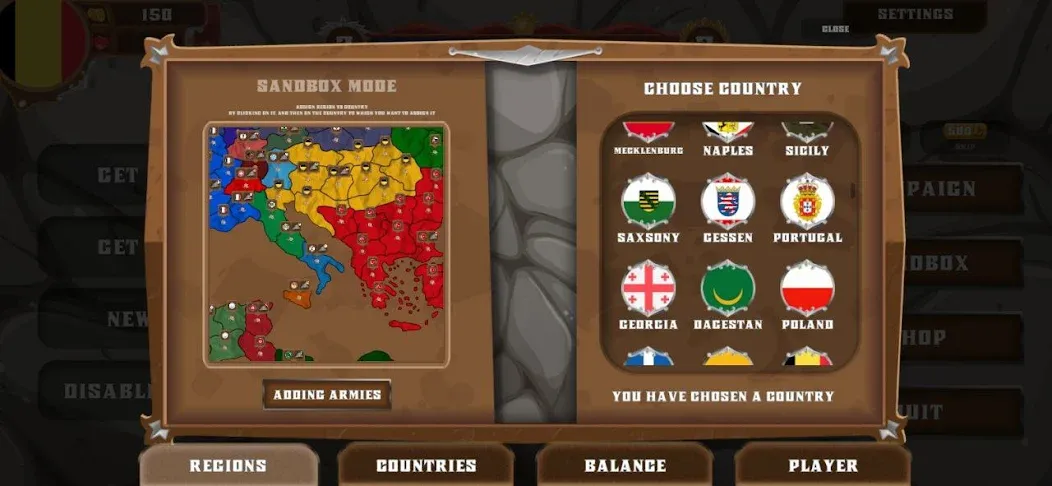 World conquest: Europe 1812 (Всемирное завоевание)  [МОД Много денег] Screenshot 2