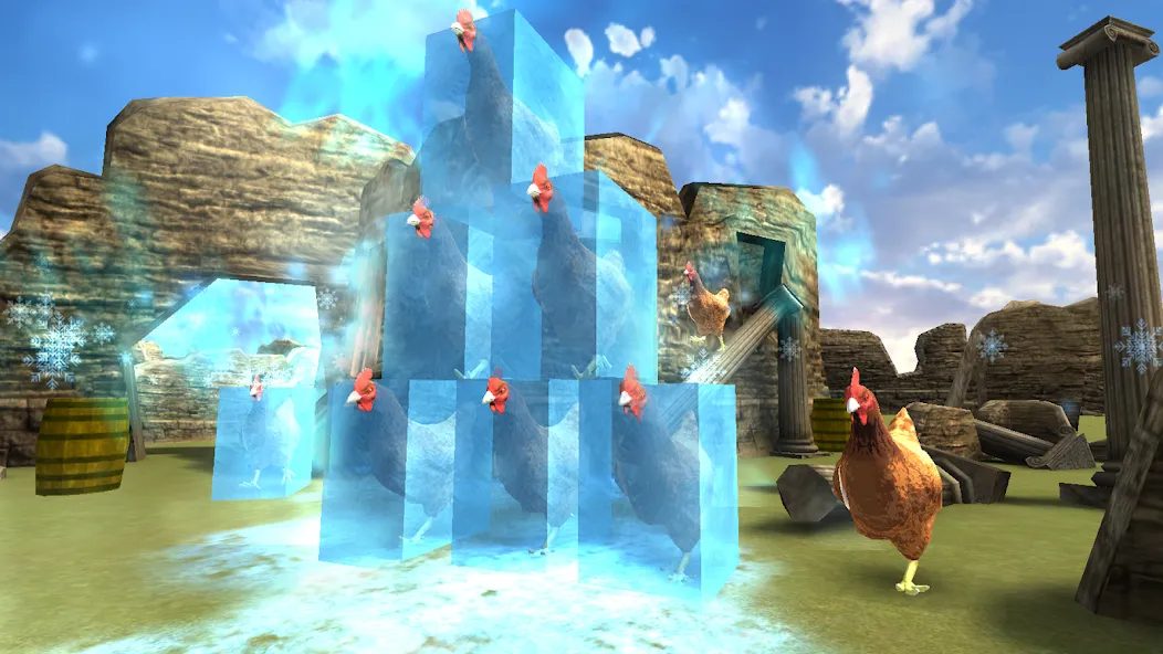 Cluck Shot: Chicken War FPS (Клак Шот)  [МОД Бесконечные деньги] Screenshot 3